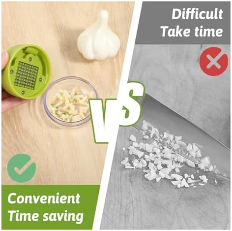 Ptwola Stainless Steel Garlic Press
