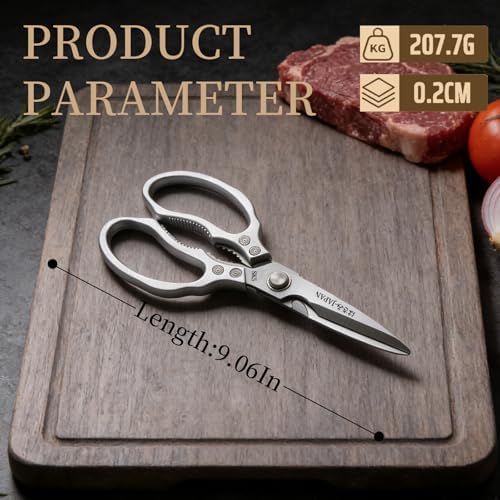 Kitchen Scissors, Kitchen Shears, Sharp Meat Cutting Scissor