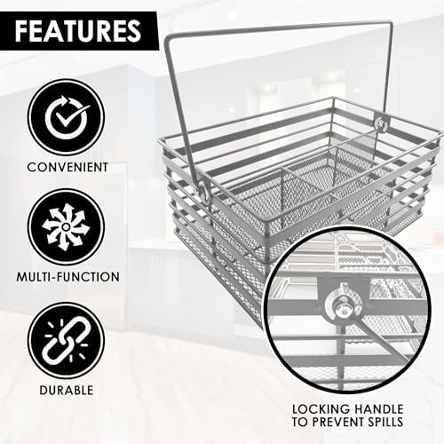 Kitchen Utensil Holder Countertop, Stainless Steel Utensil Basket