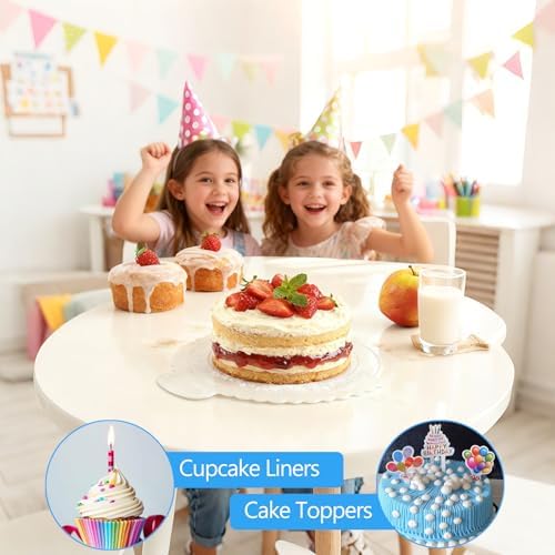 Makmeng 722pcs Cake Decorating Kit - Baking Supplies with Springform