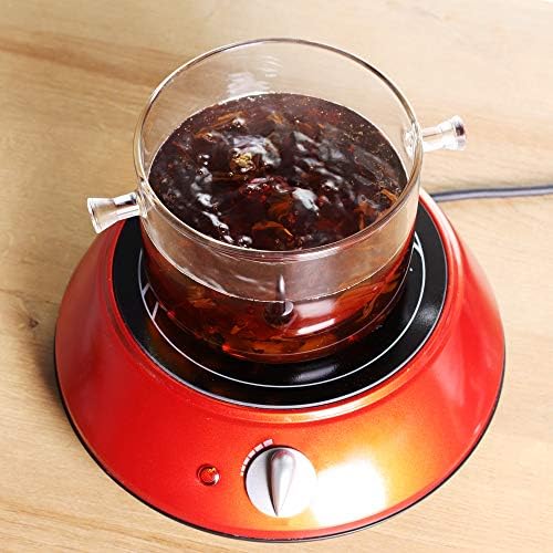 Glass Saucepan with Cover, 1.5L/50 FL OZ Heat-resistant Glass Stovetop