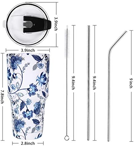 SYACOT 30oz Tumbler Double Wall Stainless Steel Vacuum Insulated