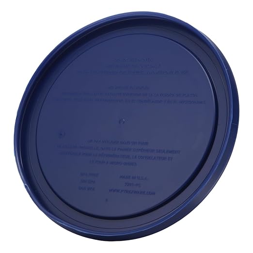 Pyrex 7201-PC 4 Cup Blue Food Storage Replacement Lid - Image 3