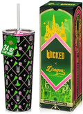 Dragon Glassware x Wicked Stainless Steel Tumbler with Straw, 24 oz