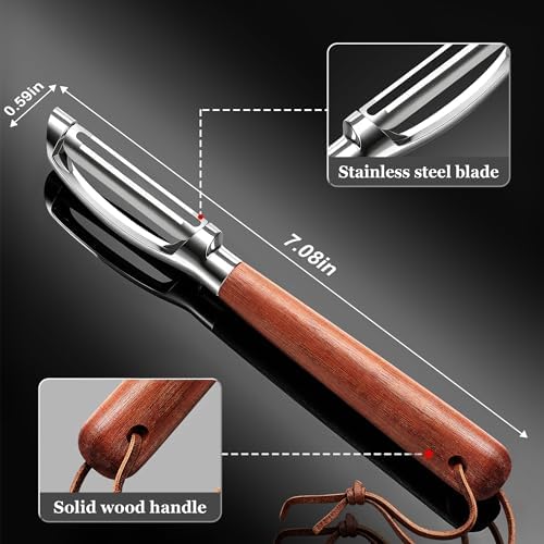Vegetable Peeler, Premium I-Shape Potato Peeler, Stainless Steel