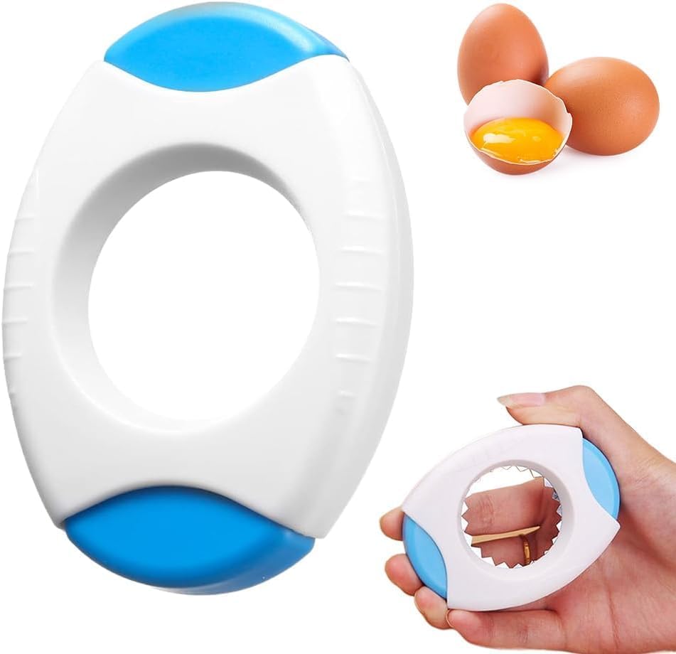 Shell Opener and Cutter - Topper Tool for Boiled Eggs - Quick Peeler