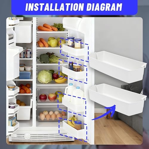 Kojem 2187172 Refrigerator Door Bin Shelf Compatible with Most Roper
