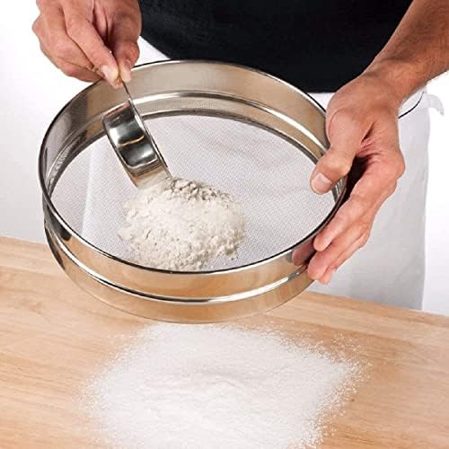 4 In 1 Stainless Steel Interchangeable Sieve Set of 5 Flour Spices