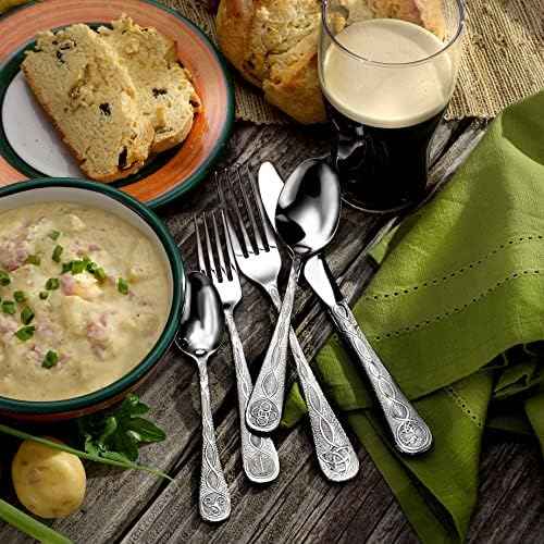 Liberty Tabletop Celtic 65 Piece Flatware Set Service for 12 Made in