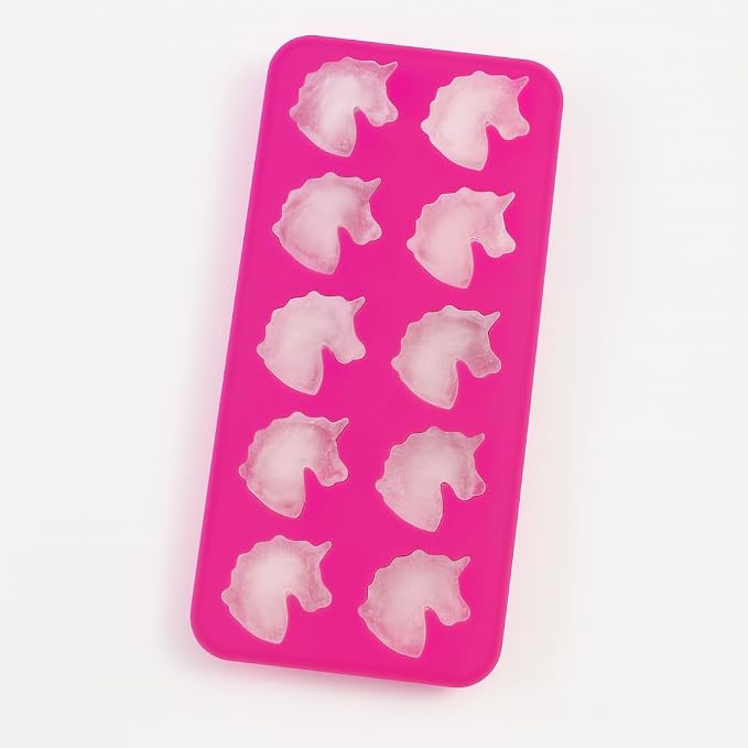 HIC Kitchen Silicone Unicorns Ice Cube Tray, Makes 10 Unicorns - Image 5