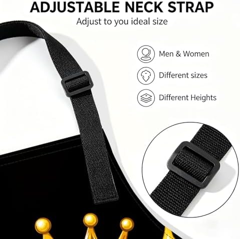 Kitchen Apron Polyester Adjustable Wearable for women&men Baking