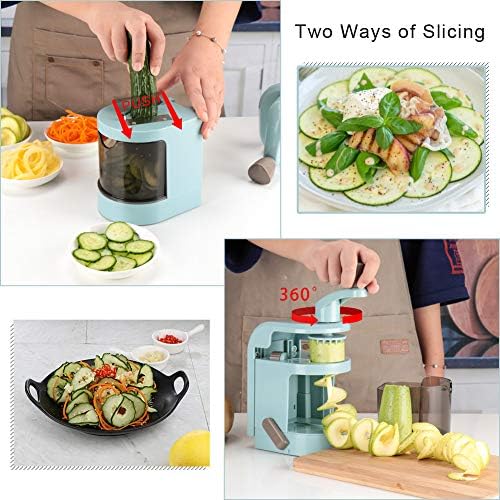 Ourokhome 4-Blade Vegetable Spiralizer