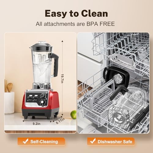 28000 RPM Blender with 70 oz Pitcher