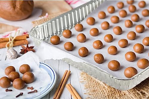 Aluminum Pans Half Size Textured Cookie Sheet 15 Count Durable