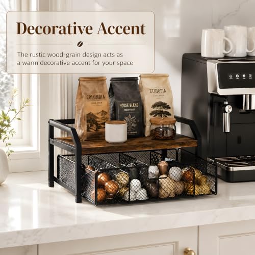 Tea Bag Organizer, Tea Holder for Countertop