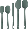 ChefAide 5 Pieces Silicone Spatula Set, Food Grade Rubber Spatula, Upgrade by ChefAide