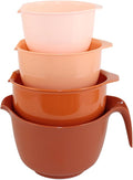 Glad Mixing Bowls with Pour Spout, Dishwasher Safe Kitchen Cooking and Baking by GladTrashFoodStorage