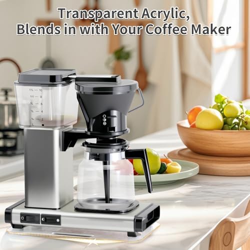 Acrylic Appliance Slider for Moccamaster Coffee Machine