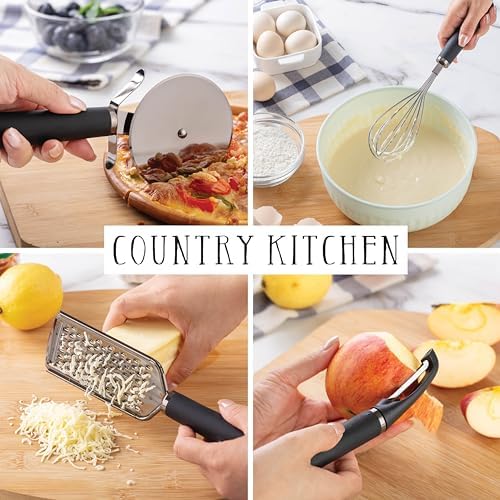 Country Kitchen 6 Pc Essentials Kitchen Stainless Steel Gadget Set