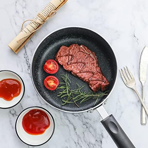 Nonstick Saucepan Set - 1 Quart and 2 Quart,Ultra Non Stick Sauce Pan