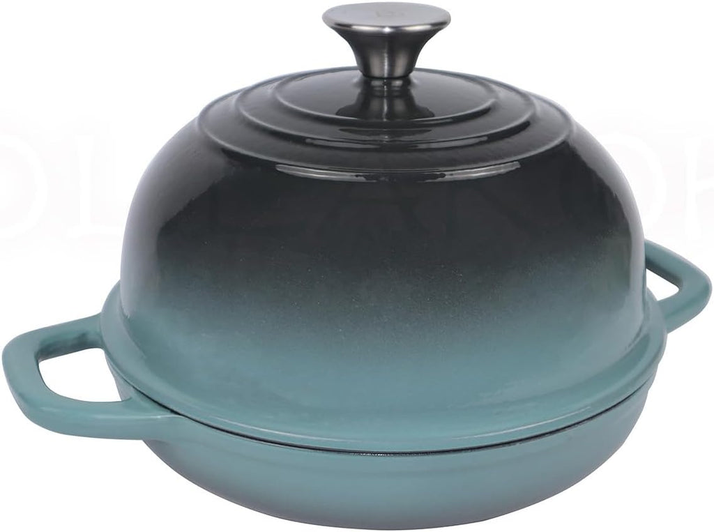 Dutch Oven for Bread Baking, Enameled Cast Iron Dutch Oven Pot with