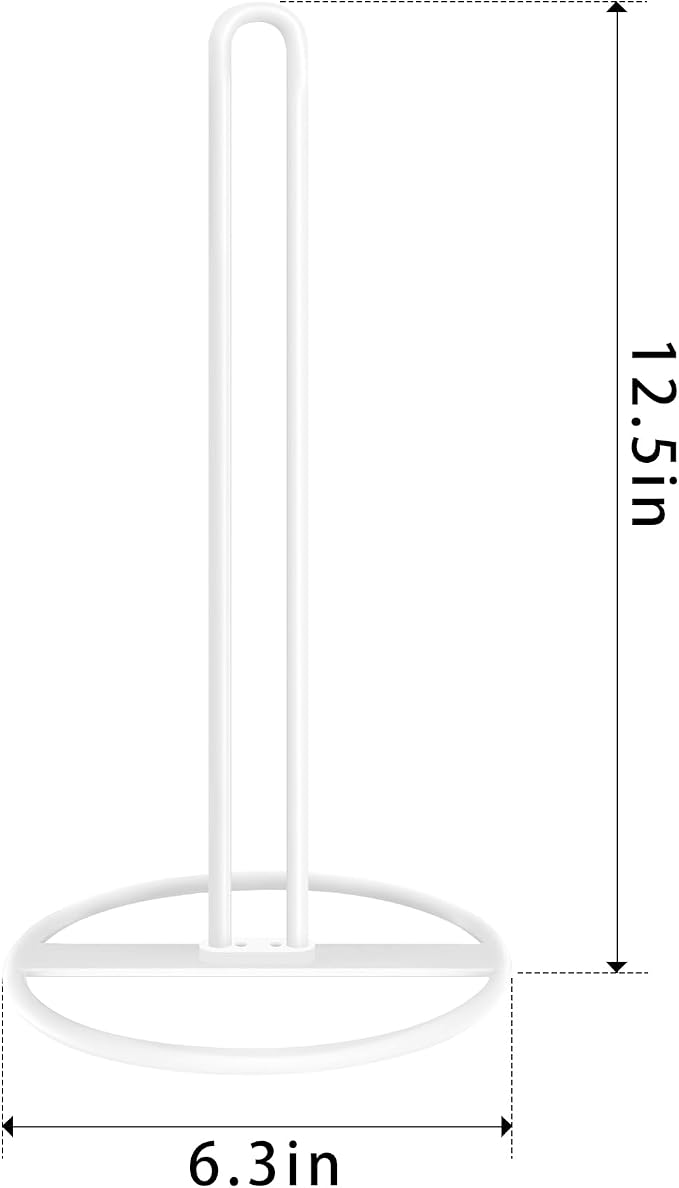 Paper Towel Holder Countertop, Kitchen Paper Towel Stand Holder - Image 2