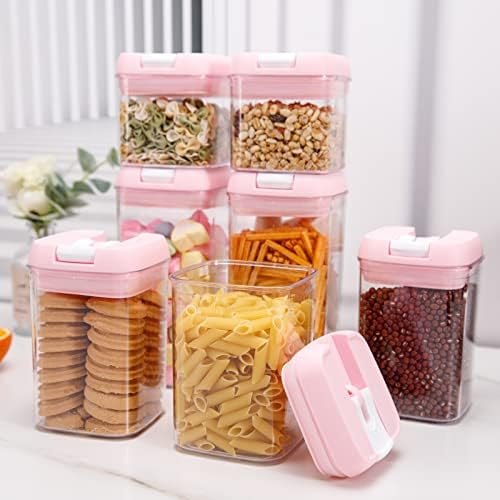 U-QE Airtight Food Storage Containers -8 Piece Plastic Airtight Containers