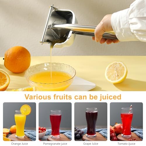 Stainless Steel Handheld Manual Juicer