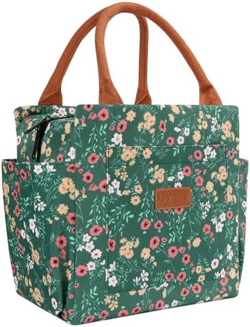 Joymee Lunch Bag Women Insulated With Bottle Holder -Corduroy