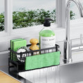 Self-Draining Kitchen Sink Caddy, Black