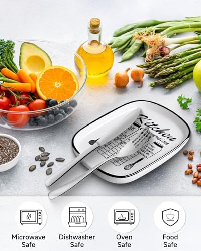 Funny Spoon Rest for Stove Top, Ceramic Spoon Holder for Kitchen
