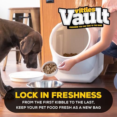 Vittles Vault Airtight Stackable Pet Food Storage Container, Up to
