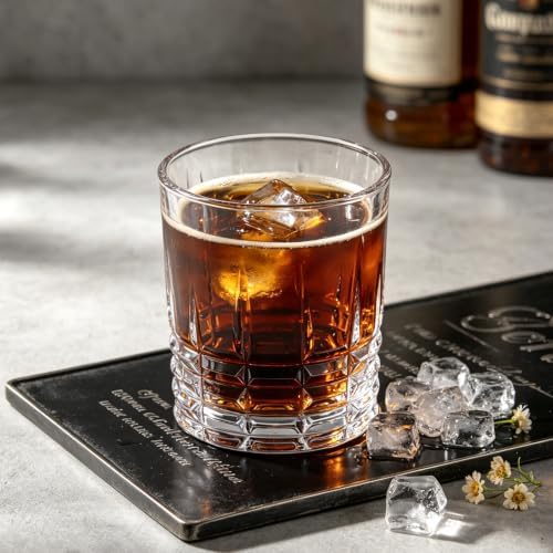 Drinking Glasses Set of 8, 12oz Rocks Glasses and 14oz Highball