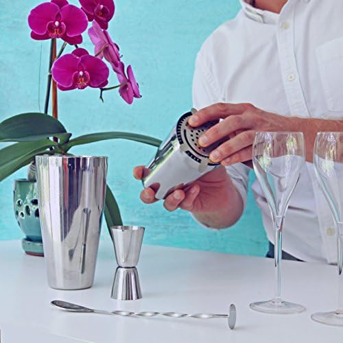 Bartender Kit Cocktail Shaker Set by Toncini | Bartending Tools &