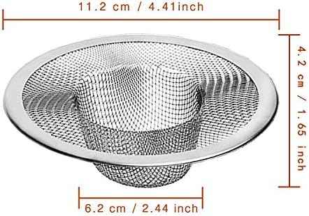 2pcs Stainless Steel Sink Strainer, 4.41"