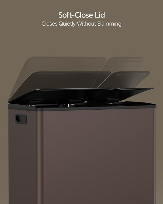 Lovewind Dual Trash and Recycling Bins - Image 5