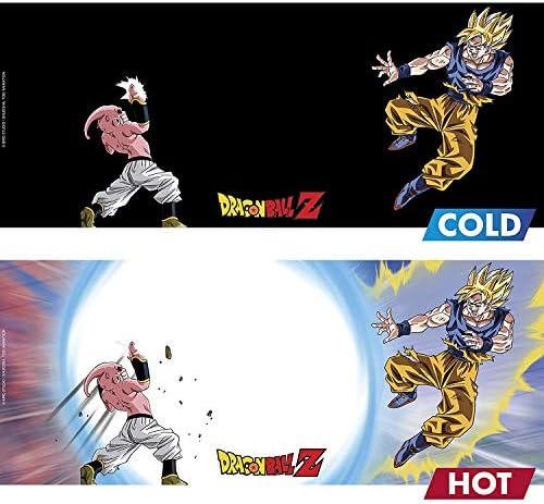 ABYSTYLE Dragon Ball Z Goku vs Buu Heat Change Mug and Coaster Dragon