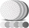 Billbotk 10" Trivets for Hot Dishes, Hot pots and Pans, Set of 6, Heat