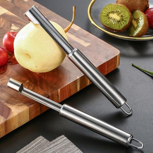 4-in-1 Stainless Steel Fruit Corer Set, Multi-Size Fruit & Pear Core