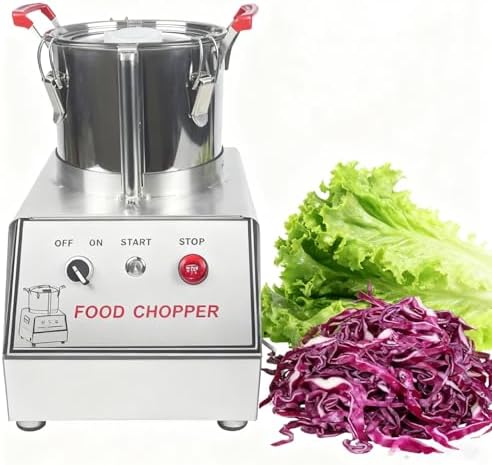 Commercial Food Processor, Stainless Steel, 5L Capacity