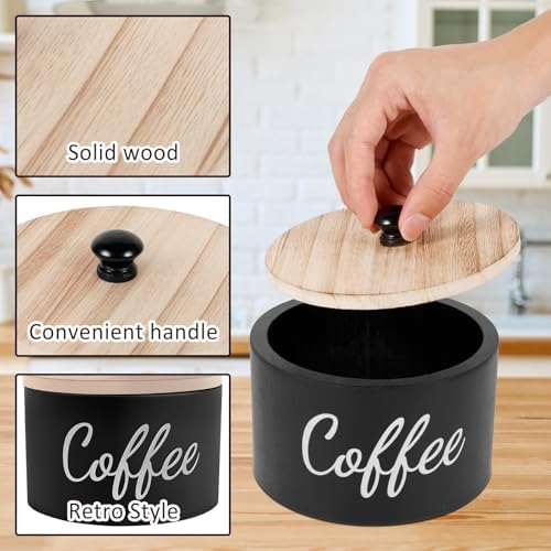 Coffee Filter Holder, Large Capacity Coffee Filter Container with Lid