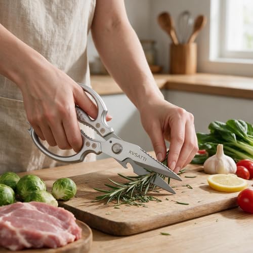 Kitchen Shears for Food Meat Vegetables Cutting Sharp All Purpose