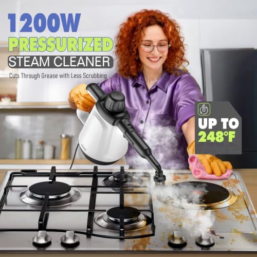Handheld Steam Cleaner with 13 Accessories
