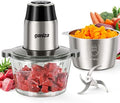 Ganiza Food Processors with 2 Bowls, 450W Meat Grinder Vegetable Chopper