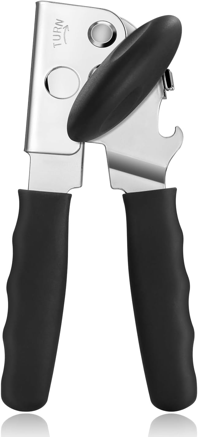 Can Opener Manual Heavy Duty, UHIYEE Hand Held Can Openers by UHIYEE
