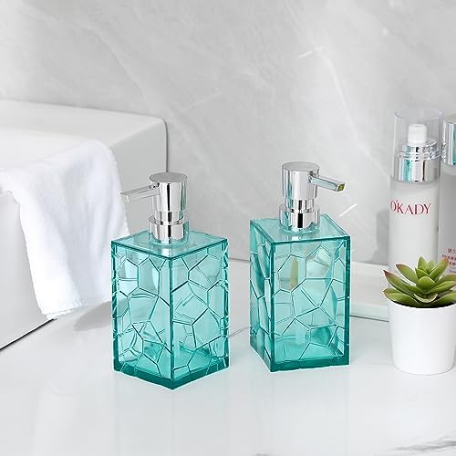 Hand Soap Dispenser, Clear Acrylic Plastic Liquid Pump Bottles