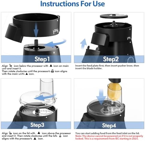 Electric Cheese Grater, 6-In-1 Salad Shooter