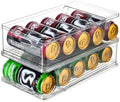Can Dispenser For Refrigerator, Stackable Kitchen Canned Food Holder