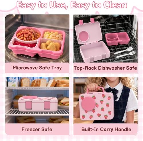 Kids Insulated Lunch Box with 8OZ Thermo Food Jar
