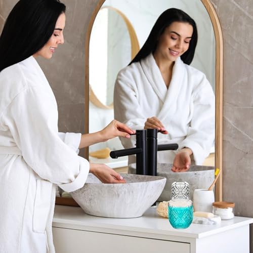 Bedside Water Carafe with Cup, Modern Water Pitcher Set for Bedroom